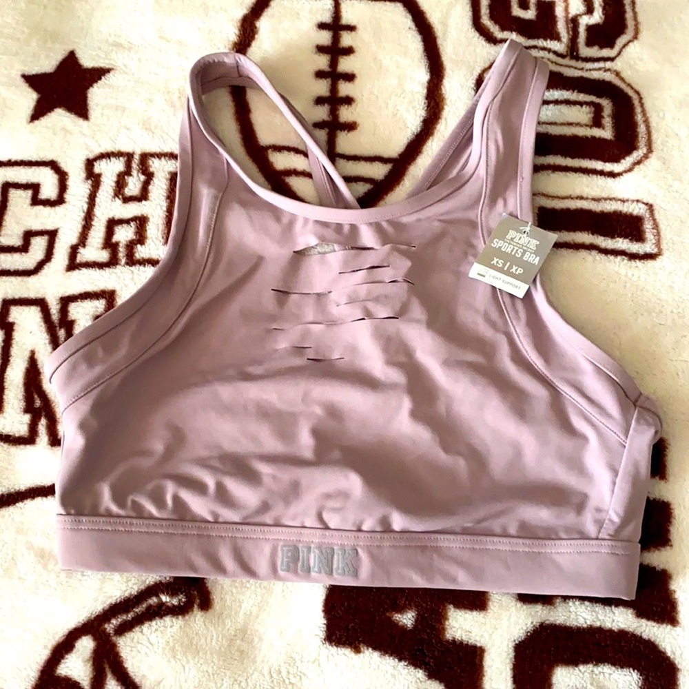 Victoria’s Secret pink sports bra